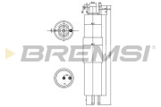FE1521 Palivový filtr BREMSI