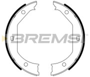 GF0080 Sada brzdových čelistí, parkovací brzda BREMSI