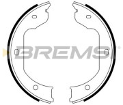 GF0081 Sada brzdových čelistí, parkovací brzda BREMSI