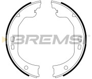 GF0134 Sada brzdových čelistí, parkovací brzda BREMSI