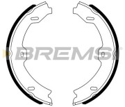 GF0318 Sada brzdových čelistí, parkovací brzda BREMSI