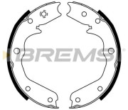 GF0356 Sada brzdových čelistí, parkovací brzda BREMSI