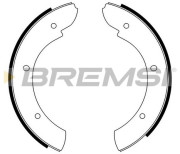 GF0438 Sada brzdových čelistí, parkovací brzda BREMSI