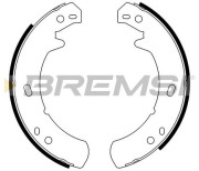 GF0439 Sada brzdových čelistí, parkovací brzda BREMSI