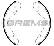 GF0538 Sada brzdových čelistí BREMSI