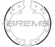 GF0715 Sada brzdových čelistí, parkovací brzda BREMSI