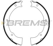 GF0726 Sada brzdových čelistí, parkovací brzda BREMSI