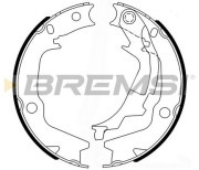 GF0766 Sada brzdových čelistí, parkovací brzda BREMSI