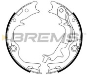 GF0807 Sada brzdových čelistí, parkovací brzda BREMSI