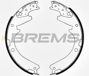 GF0816 Sada brzdových čelistí BREMSI
