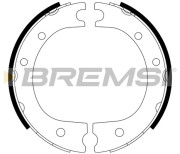 GF0963 Sada brzdových čelistí, parkovací brzda BREMSI
