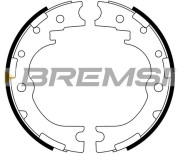 GF0986 Sada brzdových čelistí, parkovací brzda BREMSI