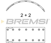 GF0994 Sada brzdových čelistí BREMSI
