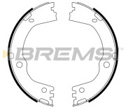 GF1107 Sada brzdových čelistí, parkovací brzda BREMSI