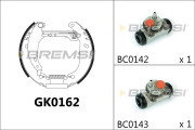 GK0162 Sada brzdových čelistí BREMSI