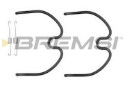 SK0872 Sada příslušenství, brzdové čelisti BREMSI