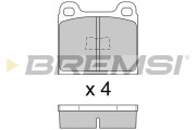 BP2091 BREMSI nezařazený díl BP2091 BREMSI