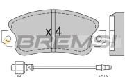 BP2127 nezařazený díl BREMSI