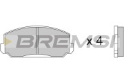 BP2150 BREMSI nezařazený díl BP2150 BREMSI