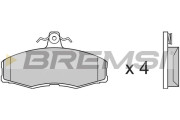 BP2208 BREMSI nezařazený díl BP2208 BREMSI