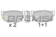 BP2303 BREMSI nezařazený díl BP2303 BREMSI