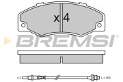 BP2320 BREMSI nezařazený díl BP2320 BREMSI