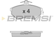 BP2532 BREMSI nezařazený díl BP2532 BREMSI