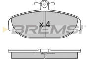 BP2616 BREMSI nezařazený díl BP2616 BREMSI