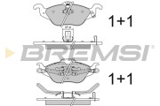 BP2810 BREMSI nezařazený díl BP2810 BREMSI