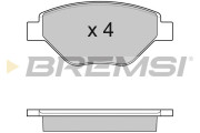 BP3113 nezařazený díl BREMSI