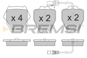 BP3151 BREMSI nezařazený díl BP3151 BREMSI