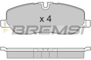 BP3206 nezařazený díl BREMSI
