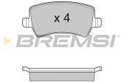 BP3298 BREMSI nezařazený díl BP3298 BREMSI