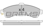 BP3308 BREMSI nezařazený díl BP3308 BREMSI