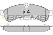 BP3365 nezařazený díl BREMSI
