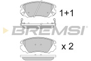 BP3376 BREMSI nezařazený díl BP3376 BREMSI