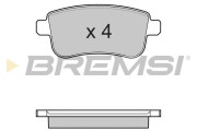 BP3384 BREMSI nezařazený díl BP3384 BREMSI