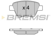 BP3429 BREMSI nezařazený díl BP3429 BREMSI