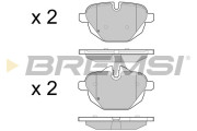 BP3449 BREMSI nezařazený díl BP3449 BREMSI