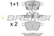 BP3569 BREMSI nezařazený díl BP3569 BREMSI