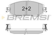 BP3570 nezařazený díl BREMSI