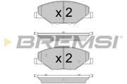 BP3591 BREMSI nezařazený díl BP3591 BREMSI