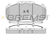 BP7310 BREMSI nezařazený díl BP7310 BREMSI