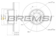 DBA007S nezařazený díl BREMSI