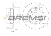 DBA059S nezařazený díl BREMSI