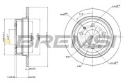 DBA317S BREMSI nezařazený díl DBA317S BREMSI