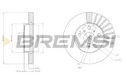 DBA403V nezařazený díl BREMSI