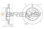 DBA854V nezařazený díl BREMSI