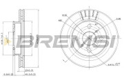 DBA880V nezařazený díl BREMSI