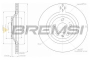 DBB240V nezařazený díl BREMSI